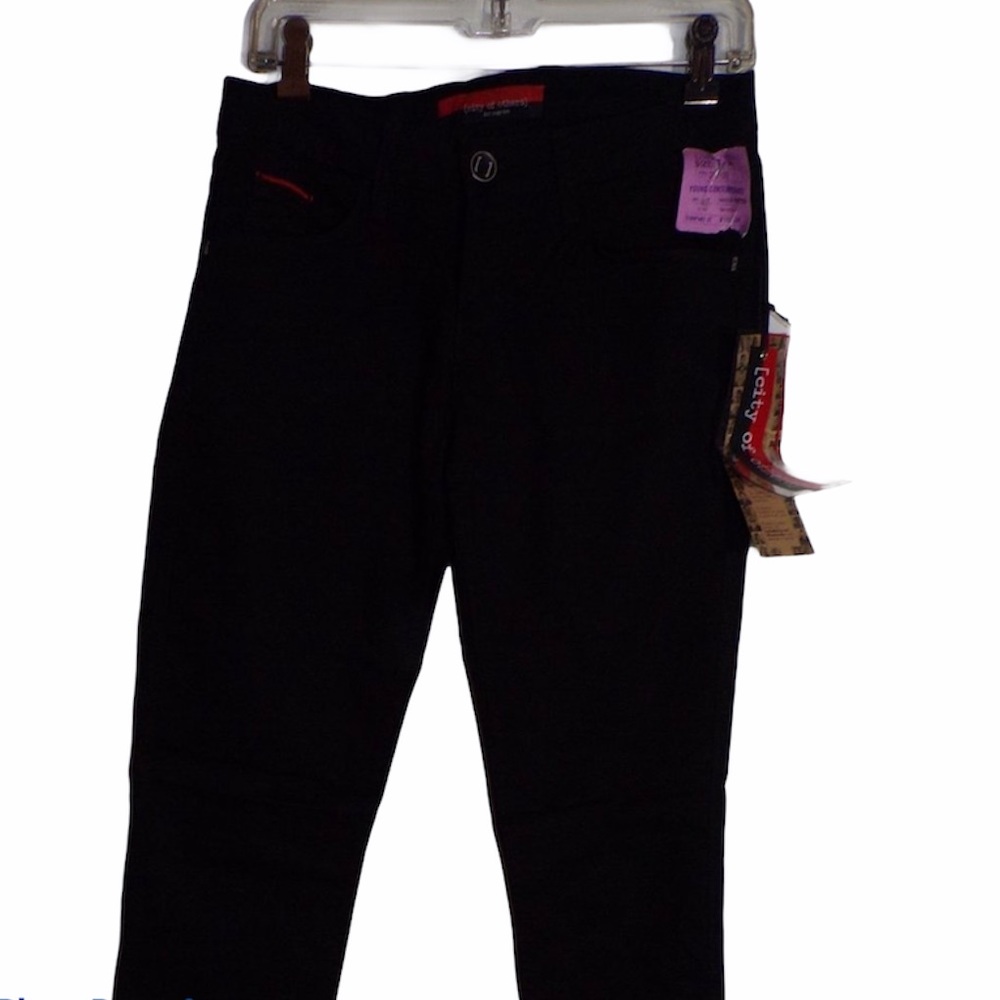 CITY OF OTHERS Los Angeles Staight leg black jeans Women